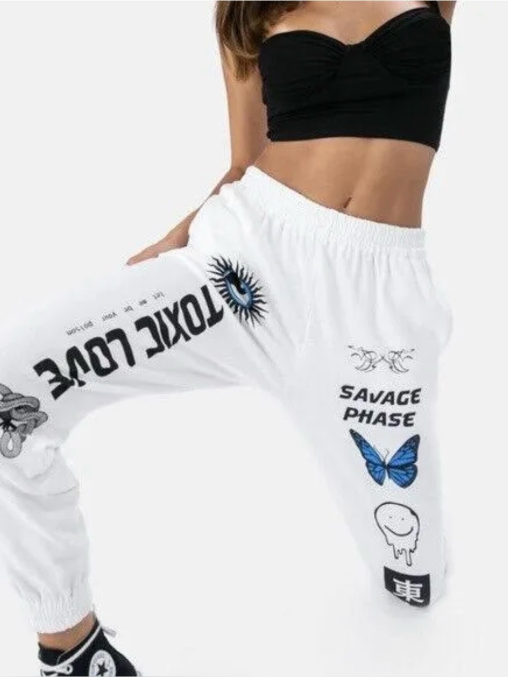 Adika graphic joggers